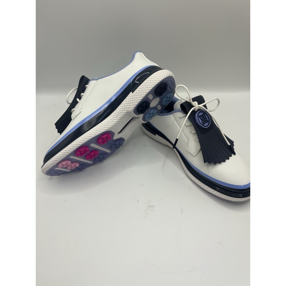 G/FORE Women's Gallivan2R TUXEDO STRIPE Kiltie Golf Shoes - Size 9.5 - GLF000108 - Picture 9 of 13